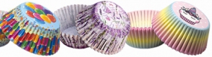 Paper forms for cupcakes and muffins