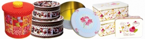 Cookie tin boxes