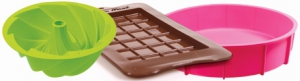 Silicone baking moulds